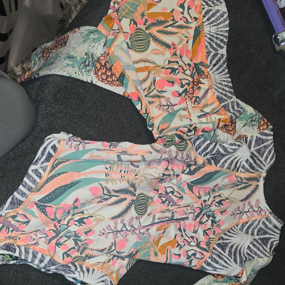 Maaji Kids Swim One Piece - Multicolor Tropical Print